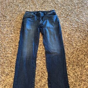 BKE Alec Straight Leg Blue Jeans